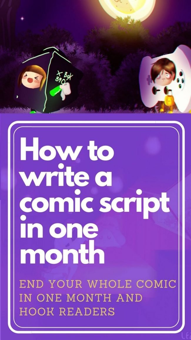 comic script webcomic comics tutorial how to